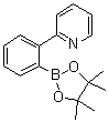 structure of CAS# 1349171-28-3, 2-[2-(4,4,5,5-四甲基-1,3,2-二氧硼杂环戊烷-2-基)苯基]吡啶