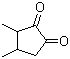 structure of CAS# 13494-06-9, 3,4-二甲基-1,2-环戊二酮