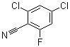 structure of CAS# 1349718-98-4, 2,4-二氯-6-氟苯甲腈