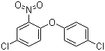 structure of CAS# 135-12-6, 4-Chloro-1-(4-chlorophenoxy)-2-nitrobenzene
