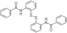 structure of CAS# 135-57-9, 2,2'-二苯甲酰氨基二苯二硫