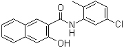 5'-Chloro-3-hydroxy-2'-methyl-2-naphthanilide molecular structure (CAS 135-63-7)