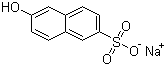 CAS 登录号：135-76-2, 6-羟基-2-萘磺酸钠, 薛佛氏钠盐, 2-萘酚-6-磺酸钠