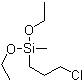 structure of CAS# 13501-76-3, (3-氯丙基)二乙氧基甲基硅烷