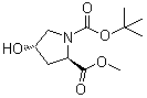 CAS # 135042-17-0, (2R,4S)-4-Hydroxypyrrolidine-1,2-dicarboxylic acid 1-tert-butyl ester 2-methyl ester