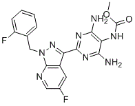 structure of CAS# 1350653-20-1, Vericiguat