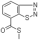 structure of CAS# 135158-54-2, 1,2,3-苯并噻二唑-7-硫代甲酸 S-甲酯