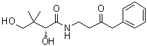 structure of CAS# 1351758-37-6, (2R)-2-羟基-3-(羟甲基)-3-甲基-N-(3-氧代-4-苯基丁基)丁酰胺