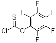 CAS # 135192-53-9, Perfluorophenyl chlorothioformate, Pentafluorophenyl chlorothioformate, Pentafluorophenyl chlorothionoformate