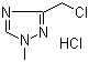structure of CAS# 135206-76-7, 3-(氯甲基)-1-甲基-1H-1,2,4-三唑盐酸盐