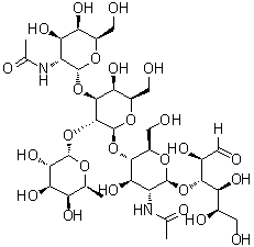 CAS # 1352644-11-1, O-2-(Acetylamino)-2-deoxy-alpha-D-galactopyranosyl-(1→3)-O-[6-deoxy-alpha-L-galactopyranosyl-(1→2)]-O-beta-D-galactopyranosyl-(1→4)-O-2-(acetylamino)-2-deoxy-beta-D-glucopyranosyl-(1→3)-D-galactose