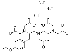 structure of CAS# 135326-22-6, Gadoxetate disodium