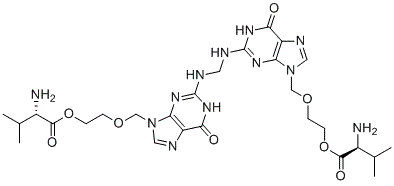 structure of CAS# 1356019-51-6, 双伐昔洛韦