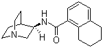 CAS # 135729-78-1, (S)-N-(1-Azabicyclo[2.2.2]oct-3-yl)-5,6,7,8-tetrahydro-1-naphthalenecarboxamide