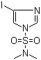 structure of CAS# 135773-25-0, N,N-二甲基-4-碘-1H-咪唑-1-磺酰胺