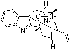 Koumine molecular structure (CAS 1358-76-5)