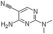 CAS 登录号：13593-31-2, 4-氨基-2-(二甲基氨基)-5-嘧啶甲腈