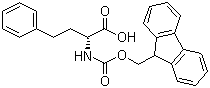 structure of CAS# 135944-09-1, Fmoc-D-高苯丙氨酸