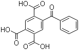 structure of CAS# 135989-69-4, 5-苯甲酰基-1,2,4-苯三羧酸
