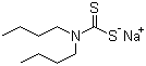 CAS 登录号：136-30-1, 二乙基二硫代氨基甲酸钠, 硫化促进剂 SDB