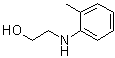 N-(2-Hydroxyethyl)-o-toluidine molecular structure (CAS 136-80-1)