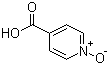 structure of CAS# 13602-12-5, Pyridine-4-carboxylic acid N-oxide