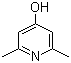 structure of CAS# 13603-44-6, 2,6-二甲基-4-羟基吡啶