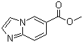 structure of CAS# 136117-69-6, 咪唑并[1,2-a]吡啶-6-甲酸甲酯