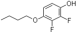 4-Butoxy-2,3-difluorophenol molecular structure (CAS 136239-68-4)