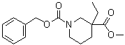CAS # 1363166-02-2, Methyl 1-carbobenzoxy-3-ethylpiperidine-3-carboxylate