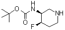 CAS # 1363382-99-3, rel-N-[(3R,4S)-4-Fluoro-3-piperidinyl]carbamic acid 1,1-dimethylethyl ester