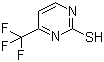 structure of CAS# 136547-17-6, 4-(三氟甲基)-2-巯基嘧啶