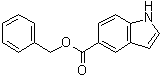 CAS # 136564-69-7, 1H-Indole-5-carboxylic acid benzyl ester