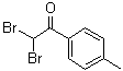 structure of CAS# 13664-98-7, 2,2-二溴-4'-甲基苯乙酮