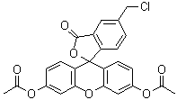 structure of CAS# 136832-63-8, 5-氯甲基荧光素二乙酸酯