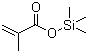 structure of CAS# 13688-56-7, 甲基丙烯酸三甲基硅酯