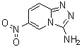 CAS 登录号：1369508-15-5, 6-硝基-1,2,4-三唑并[4,3-a]吡啶-3-胺