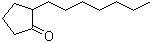 structure of CAS# 137-03-1, 2-Heptylcyclopentanone