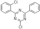 CAS 登录号：13704-72-8, 2-氯-4-(2-氯苯基)-6-苯基-1,3,5-三嗪