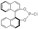 structure of CAS# 137156-22-0, (11bS)-4-Chlorodinaphtho[2,1-d:1',2'-f][1,3,2]dioxaphosphepin