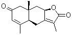 CAS # 1372558-35-4, Chlorantholide C, 8-epi-Chlorantholide B, (4aR,8aS,9aR)-4,4a,8,8a,9,9a-Hexahydro-3,5,8a-trimethylnaphtho[2,3-b]furan-2,7-dione
