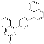 CAS # 1373265-62-3, 2-Chloro-4-[4-(1-naphthalenyl)phenyl]-quinazoline