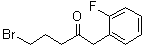 CAS # 1373350-56-1, 5-Bromo-1-(2-fluorophenyl)-2-pentanone