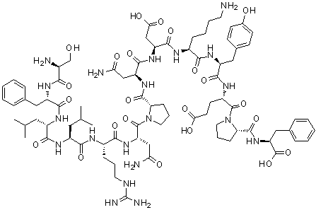 structure of CAS# 137339-65-2, Thrombin receptor agonist peptide-14
