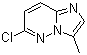 structure of CAS# 137384-48-6, 6-氯-3-甲基咪唑并[1,2-b]哒嗪
