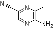 structure of CAS# 1374652-05-7, 5-氨基-6-甲基-2-吡嗪甲腈