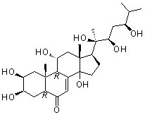 CAS 登录号：137476-71-2, 漏芦甾酮
