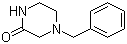 CAS # 13754-41-1, 1-Benzyl-3-oxopiperazin, 1-Benzyl-3-oxopiperazine, 4-Benzylpiperazin-2-one