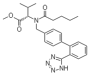 structure of CAS# 137863-17-3, Valsartan methyl ester