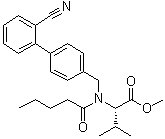 CAS # 137863-90-2, N-[(2'-Cyano[1,1'-biphenyl]-4-yl)methyl]-N-(1-oxopentyl)-L-valine methyl ester